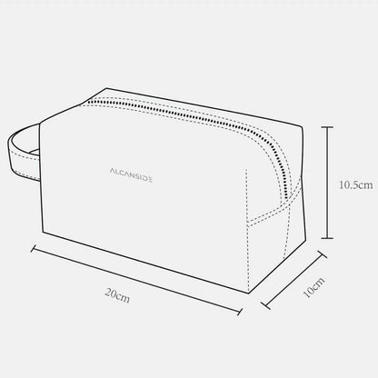 Alcantara Washbag - Space Grey