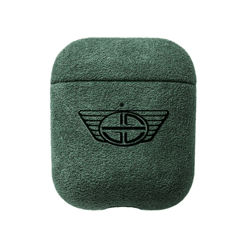 Donkervoort - AirPods 1/2 Gen Alcantara Case - Midnight Green