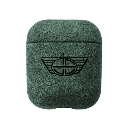 Donkervoort - AirPods 1/2 Gen Alcantara Case - Midnight Green