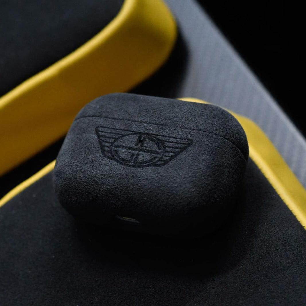 Donkervoort - AirPods 1/2 Gen Alcantara Case - Space Grey