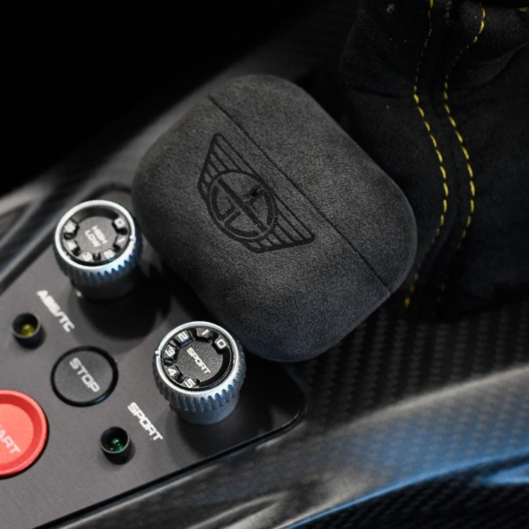 Donkervoort - AirPods (3rd generation) Alcantara Case - Space Grey