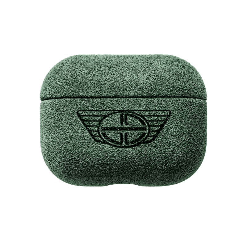 Donkervoort - AirPods Pro (2nd Generation) Alcantara Case - Midnight Green