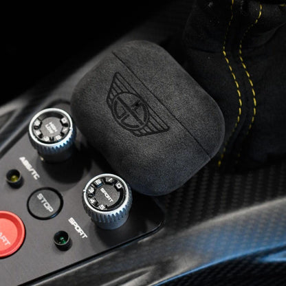 Donkervoort - AirPods Pro Alcantara Case - Space Grey