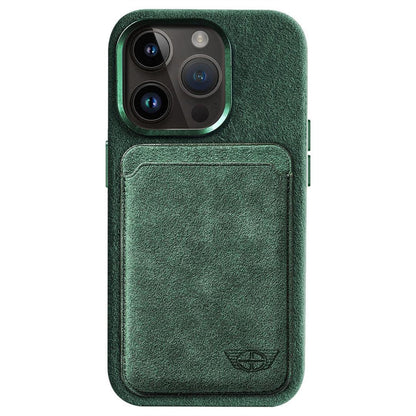 Donkervoort - Alcantara MagSafe Wallet - Midnight Green