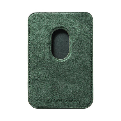 Donkervoort - Alcantara MagSafe Wallet - Midnight Green
