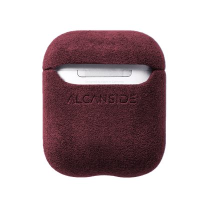 Donkervoort F22 - AirPods 1/2 Gen Alcantara Case - Wine Red