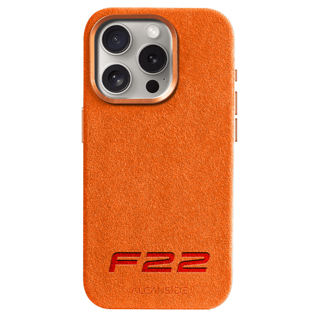 Donkervoort F22 - iPhone Alcantara Case - Orange