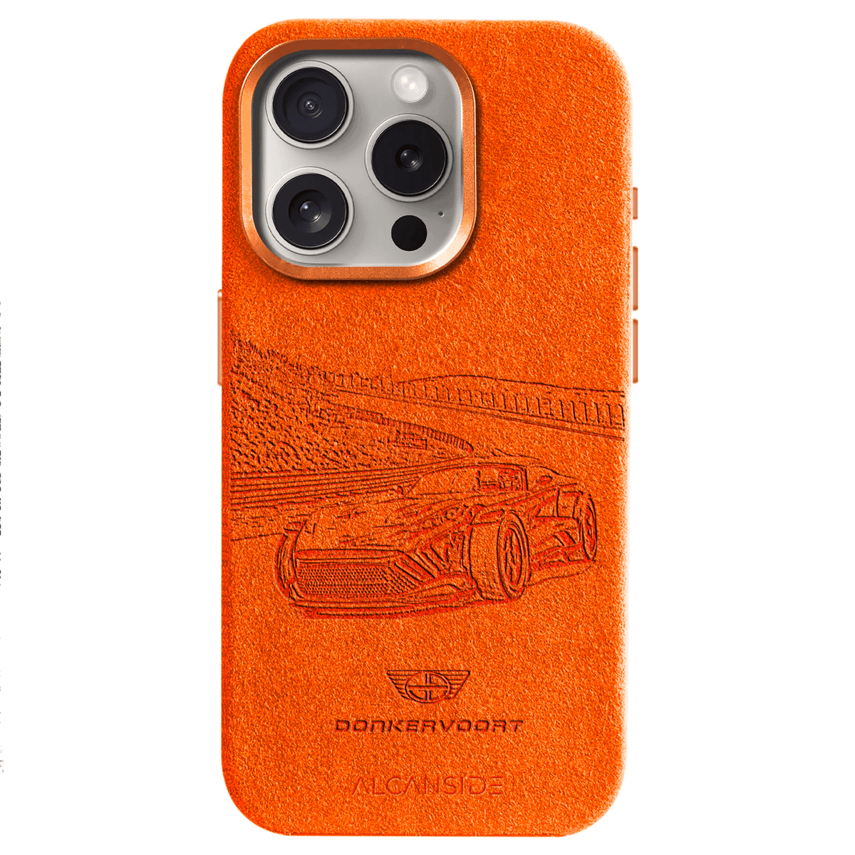 Donkervoort F22 Limited Edition Zandvoort 2 - iPhone Alcantara Case - Orange