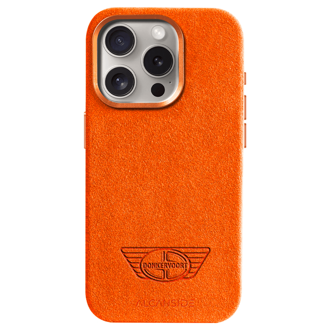 Donkervoort - iPhone Alcantara Case - Orange