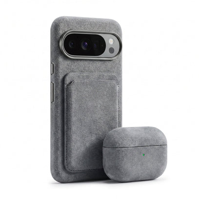 Google Pixel 10 - Alcantara Case - Nardo Gray