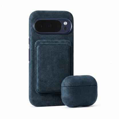 Google Pixel 10 - Alcantara Case - Navy Blue