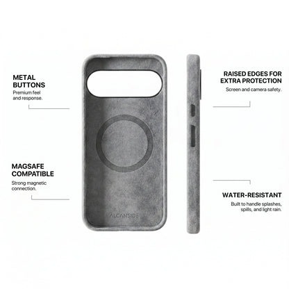 Google Pixel 10 Pro - Alcantara Case - Nardo Gray