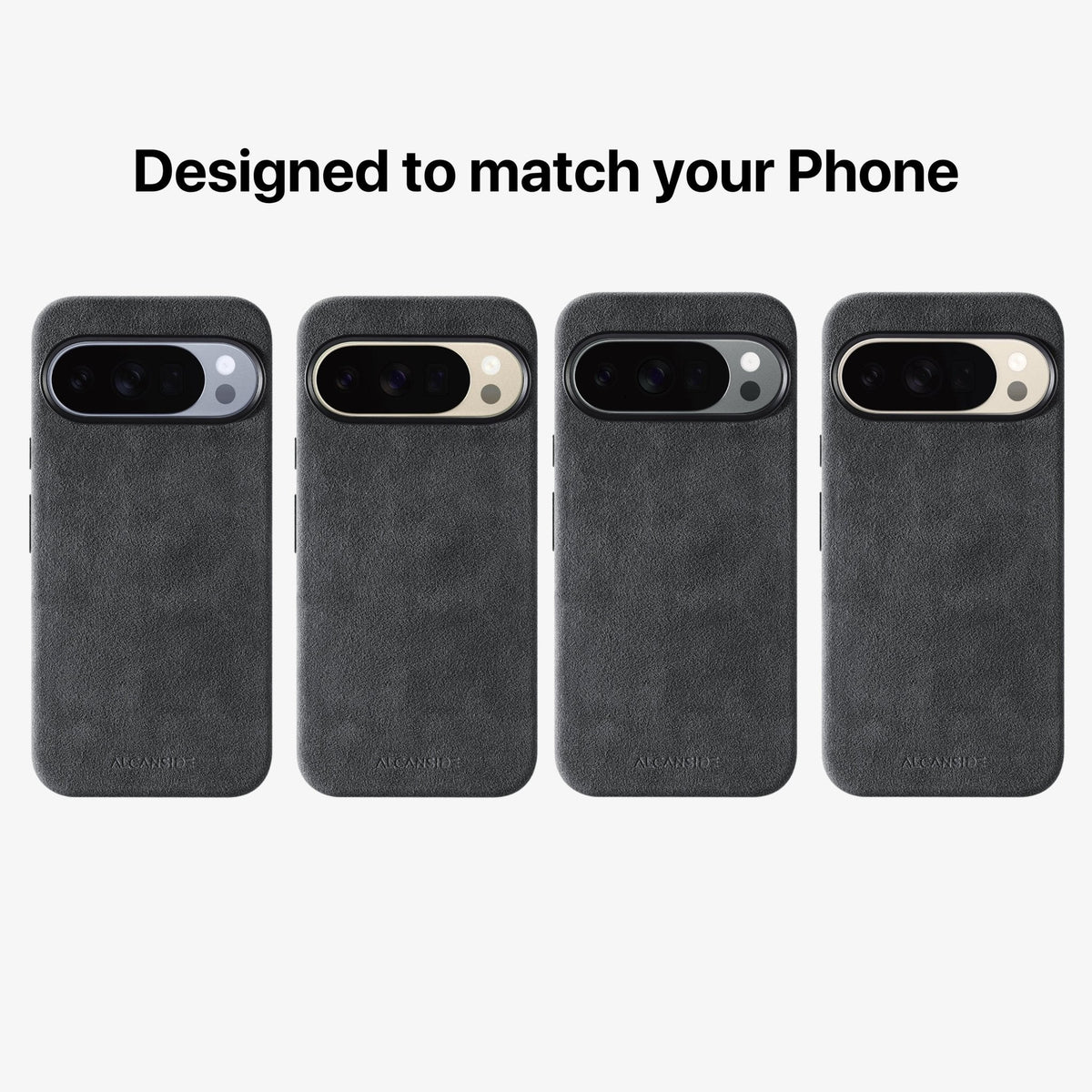 Google Pixel 10 Pro - Alcantara Case - Space Grey