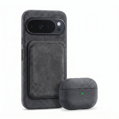 Google Pixel 10 Pro - Alcantara Case - Space Grey