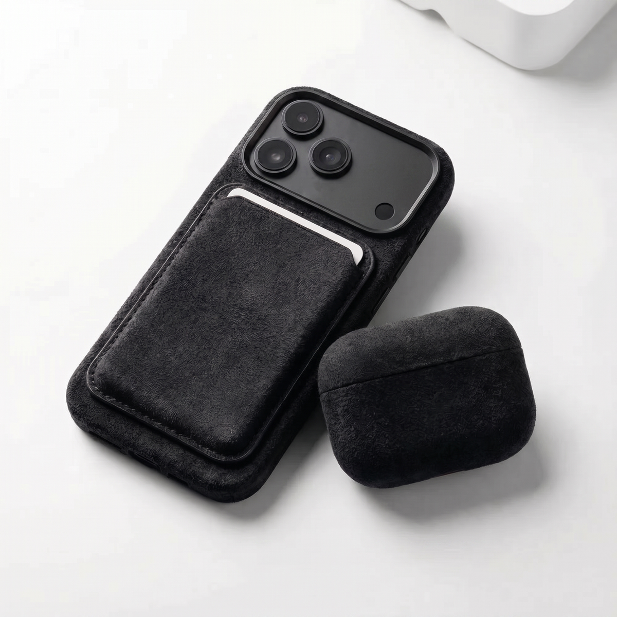 iPhone 18 Pro Max - Alcantara Case - Deep Black