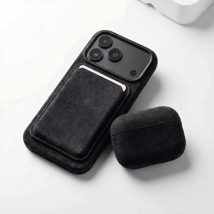 iPhone 18 Pro Max - Alcantara Case - Deep Black