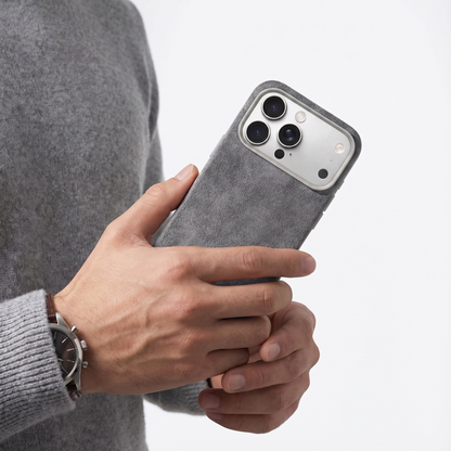 iPhone 18 Pro Max - Alcantara Case - Nardo Gray