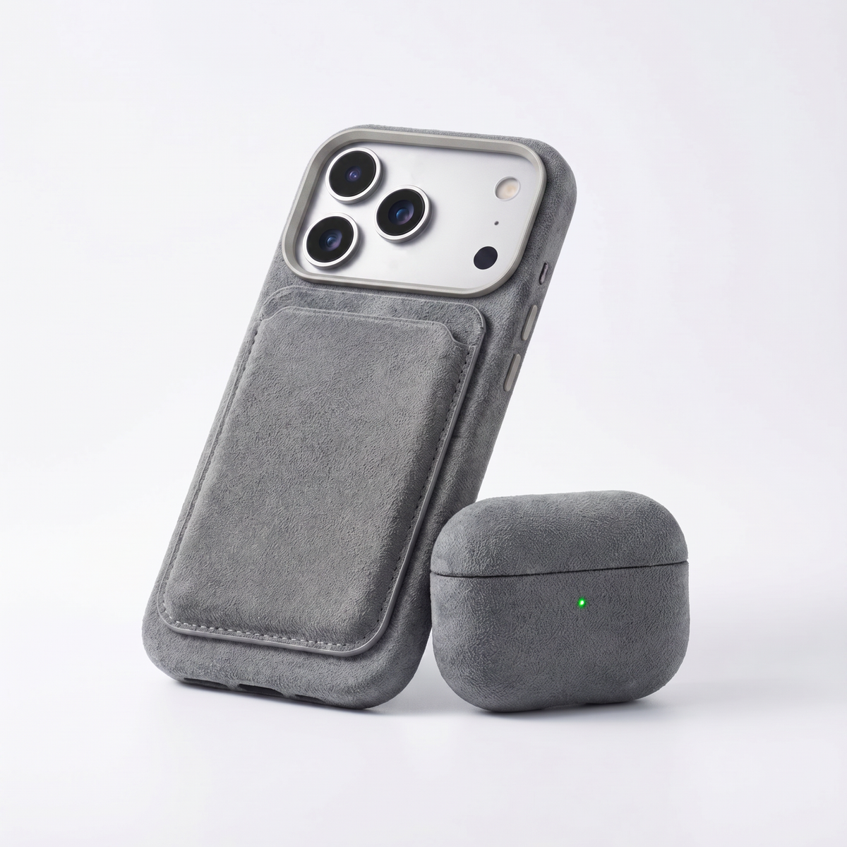 iPhone 18 Pro Max - Alcantara Case - Nardo Gray