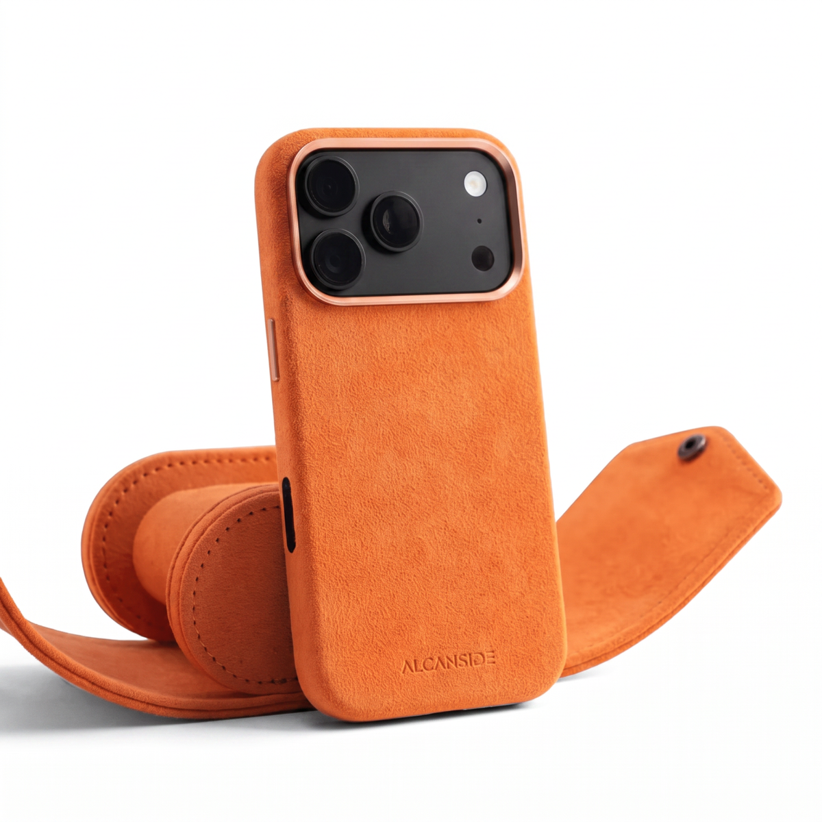 iPhone 18 Pro Max - Alcantara Case - Orange