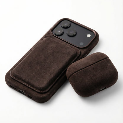 iPhone 18 Pro Max - Alcantara Case - Chocolate Brown