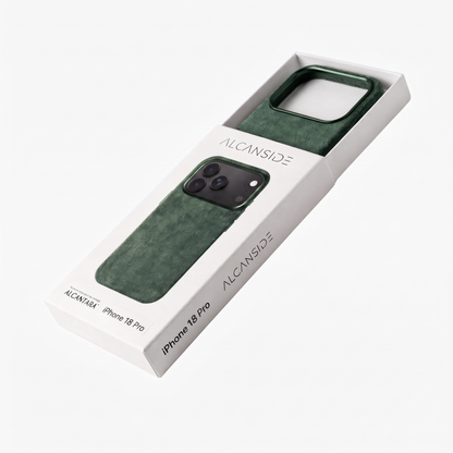 iPhone 18 Pro Max - Alcantara Case - Midnight Green