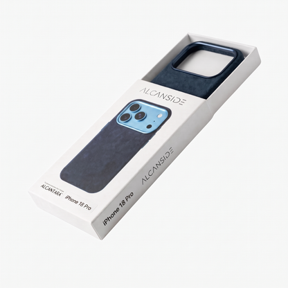 iPhone 18 Pro Max - Alcantara Case - Navy Blue