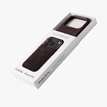 iPhone 18 Pro Max - Alcantara Case - Chocolate Brown