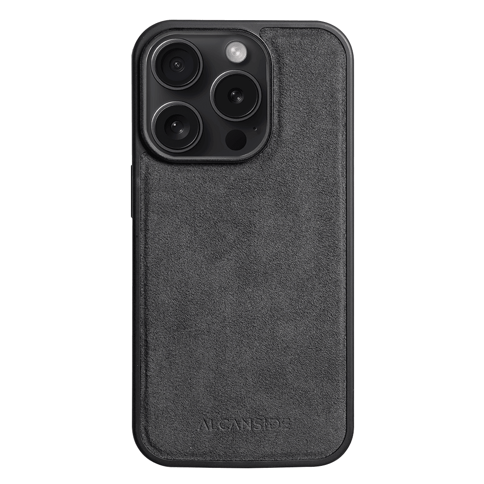iPhone 12 Pro Max - Alcantara Back Cover - Space Grey