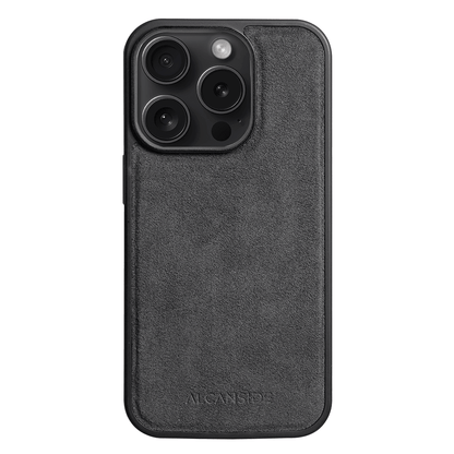 iPhone 12 Pro Max - Alcantara Back Cover - Space Grey