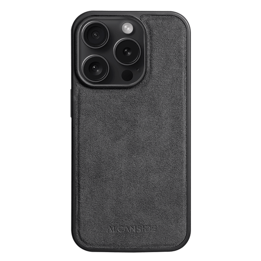 iPhone 12 Pro Max - Alcantara Back Cover - Space Grey