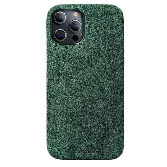 iPhone 12 Pro Max - Alcantara Case - Midnight Green