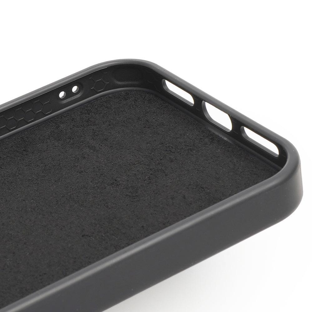 iPhone 13 - Alcantara Back Cover - Midnight Green