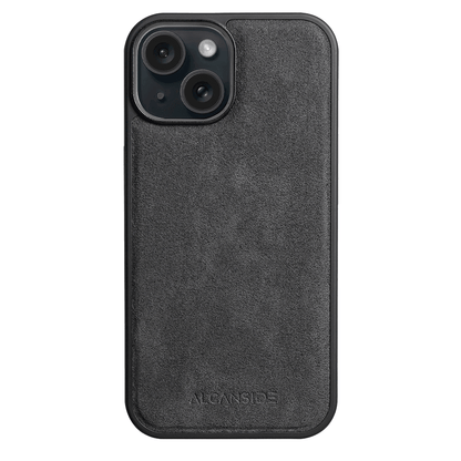 iPhone 13 - Alcantara Back Cover - Space Grey