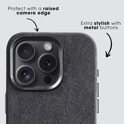 iPhone 13 - Alcantara Case - Space Grey