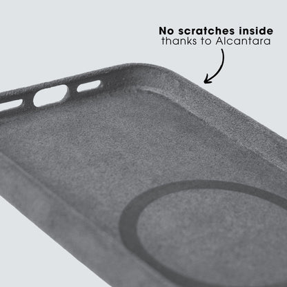iPhone 13 Pro - Alcantara Case - Nardo Gray