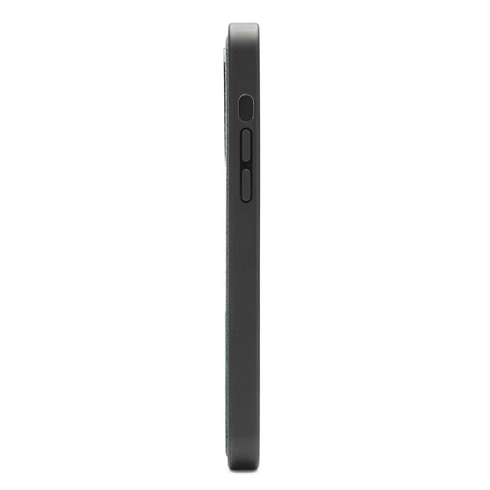 iPhone 13 Pro Max - Alcantara Back Cover - Midnight Green