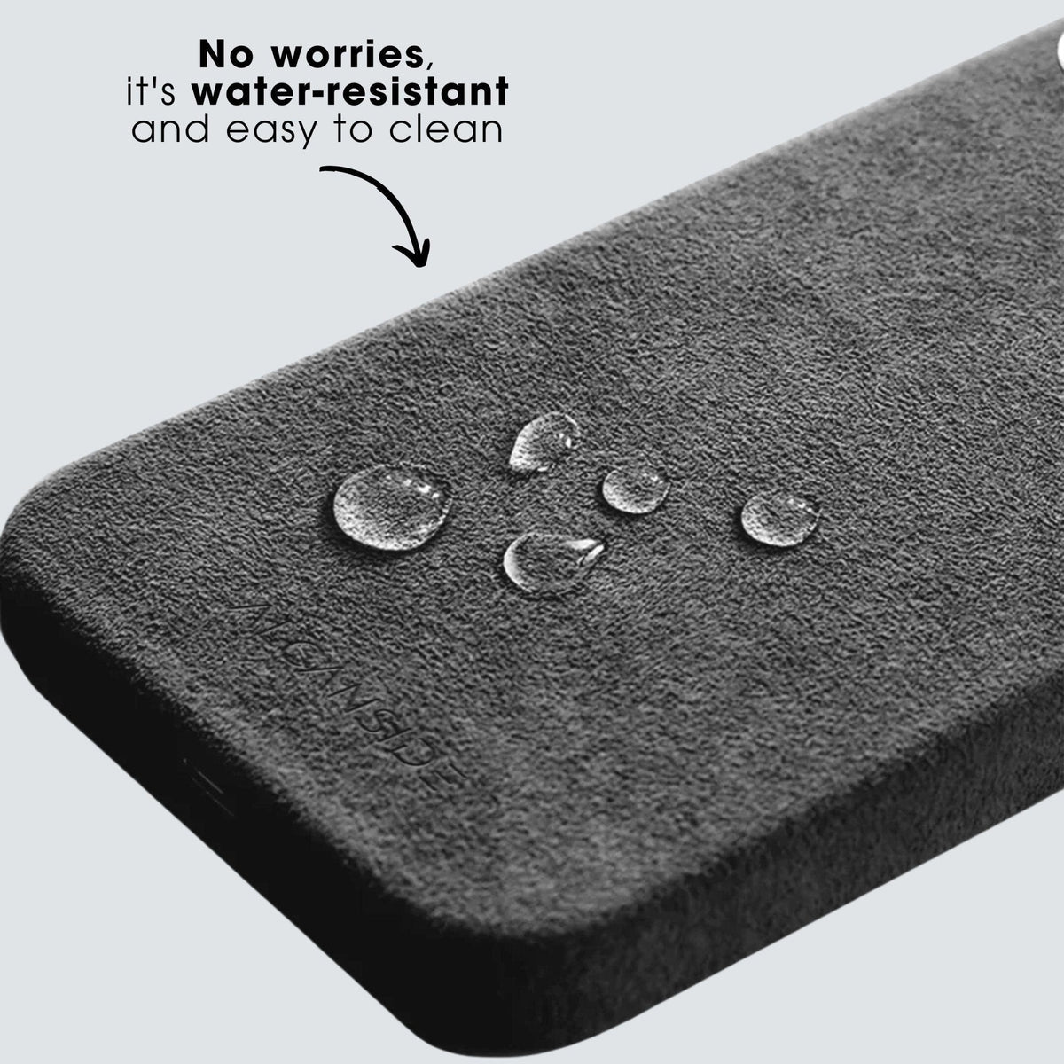 iPhone 13 Pro Max - Alcantara Case - Space Grey