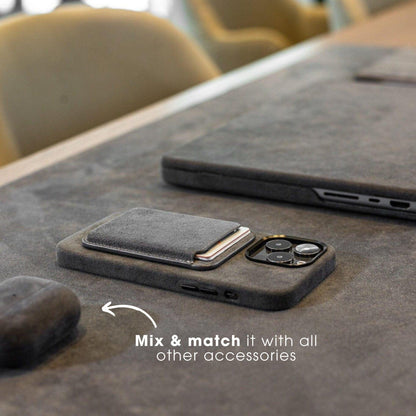 iPhone 14 - Alcantara Case - Space Grey