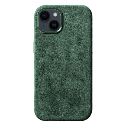 iPhone 14 Plus - Alcantara Case - Midnight Green