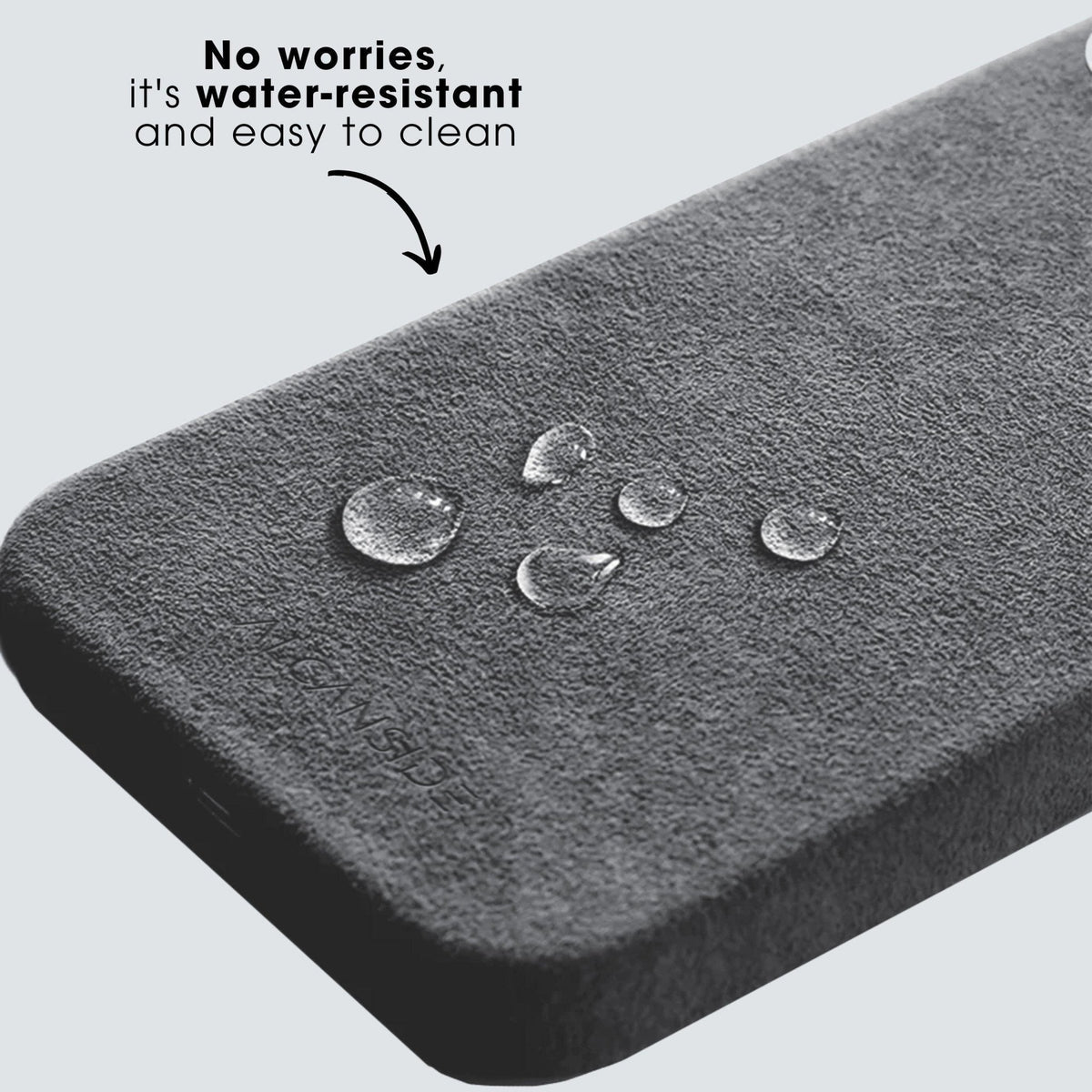 iPhone 14 Pro - Alcantara Case - Nardo Gray