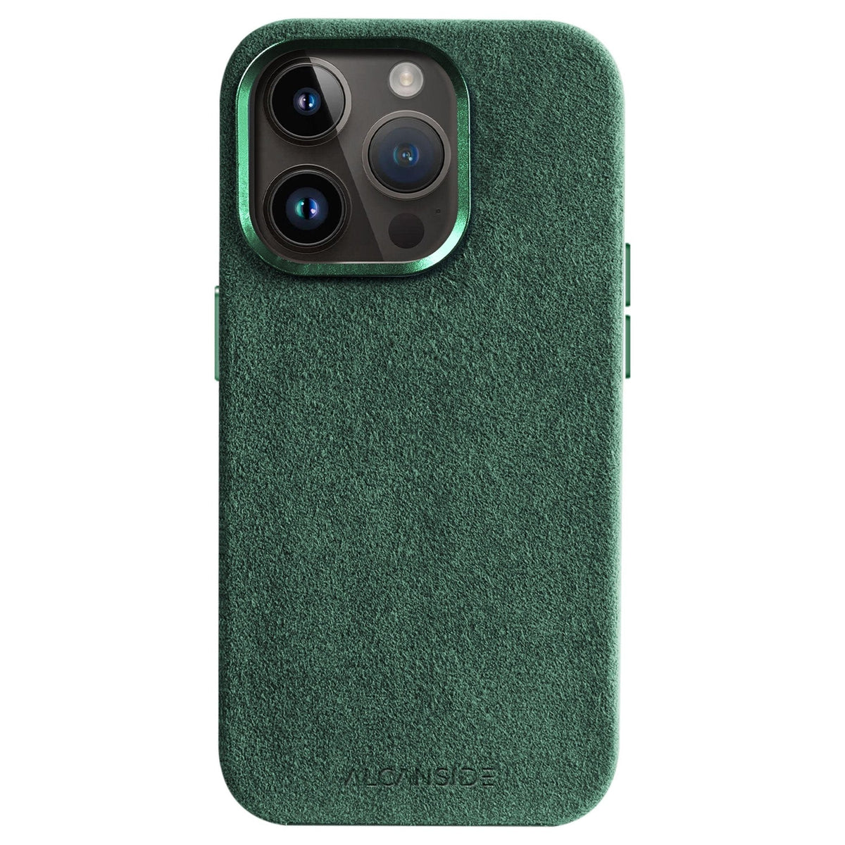 iPhone 14 Pro Max - Alcantara Case - Midnight Green