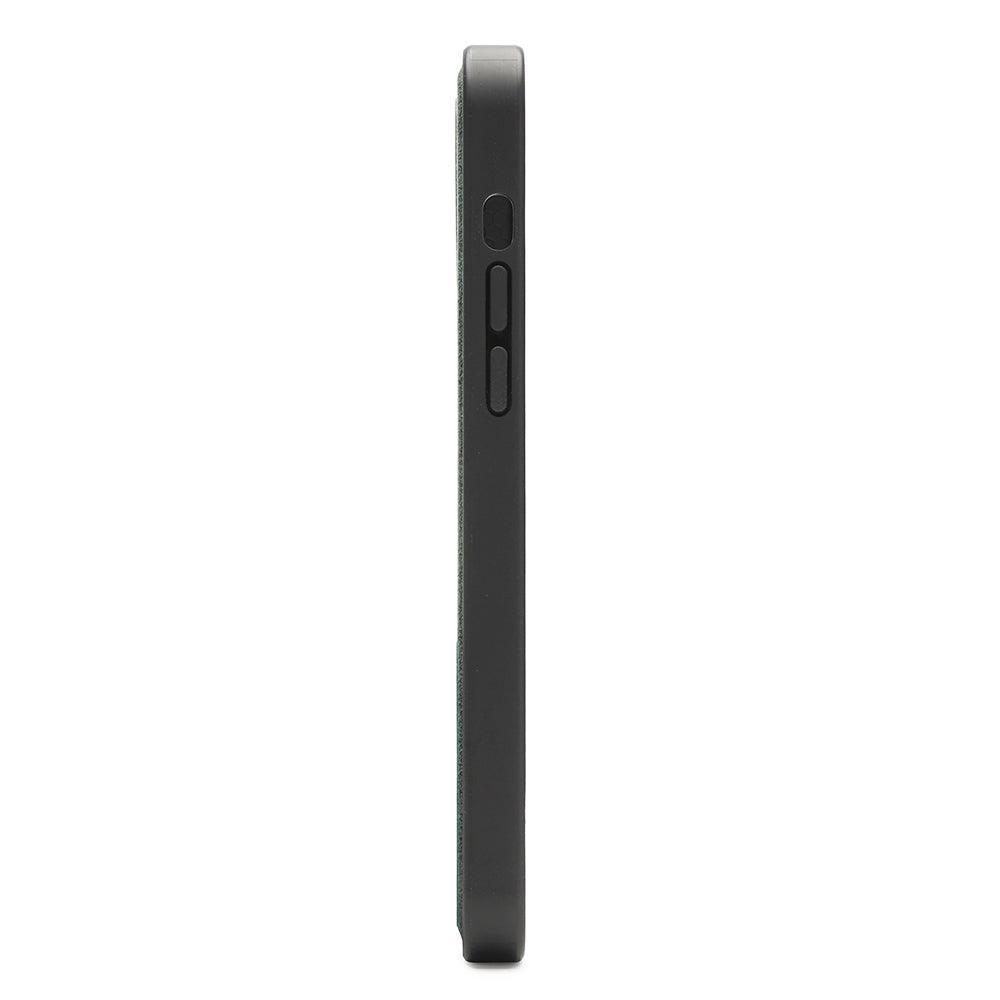 iPhone 15 Plus - Alcantara Back Cover - Midnight Green