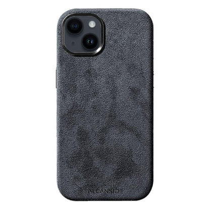 iPhone 15 Plus - Alcantara Case - Space Grey