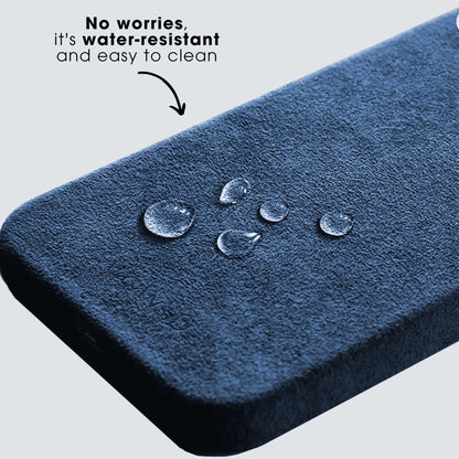 iPhone 15 Pro - Alcantara Case - Ocean blue