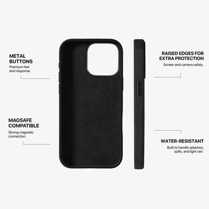 iPhone 15 Pro Max - Alcantara Case - Deep Black