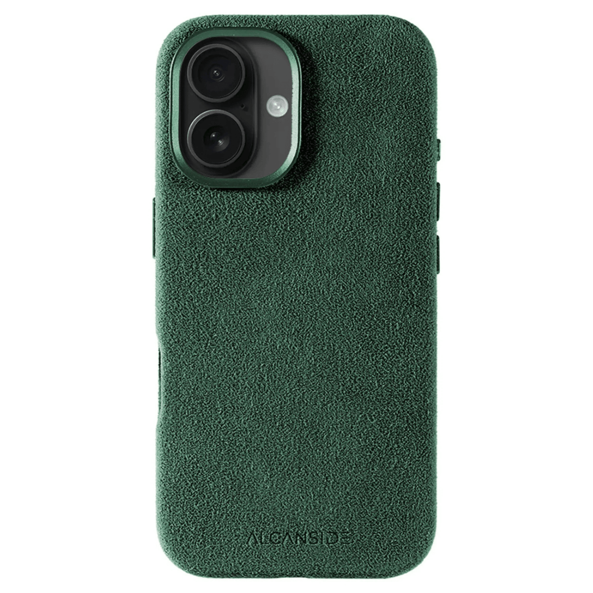iPhone 16 - Alcantara Case - Midnight Green
