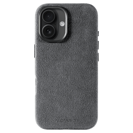 iPhone 16 Plus - Alcantara Case - Nardo Gray