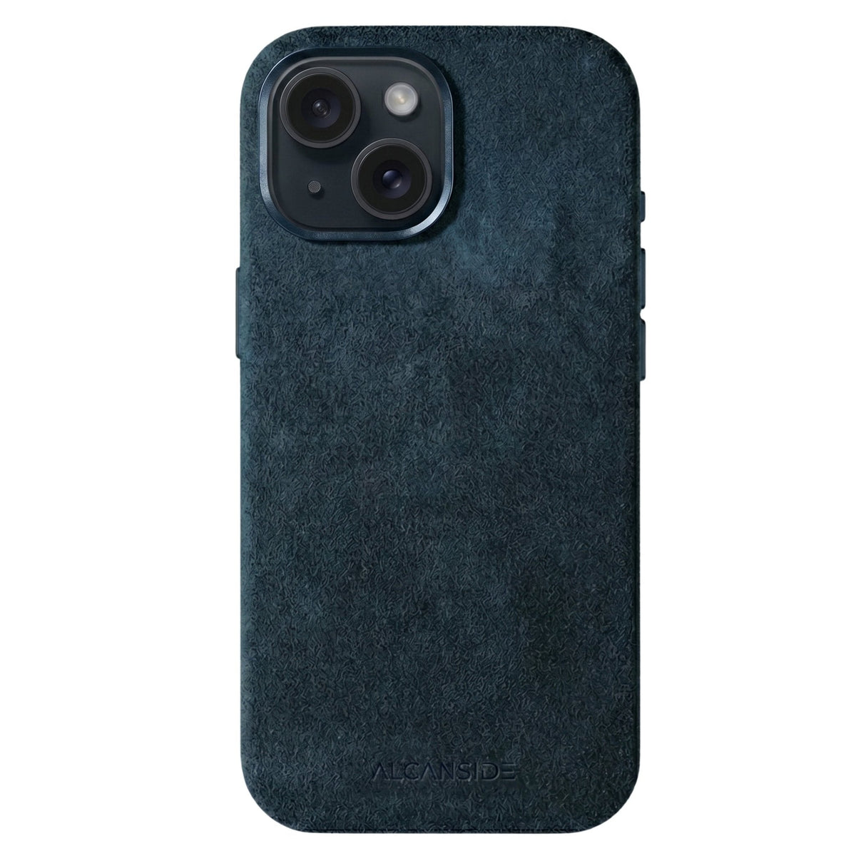 iPhone 16 - Alcantara Case - Navy Blue