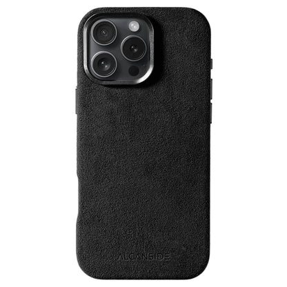 iPhone 16 Pro - Alcantara Case - Deep Black