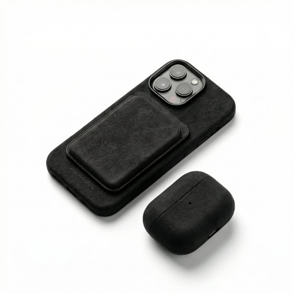 iPhone 16 Pro - Alcantara Case - Deep Black